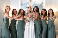 Bride and Bridesmaids