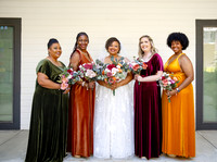 Bride and Bridesmaid