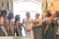 Bride and Bridesmaids